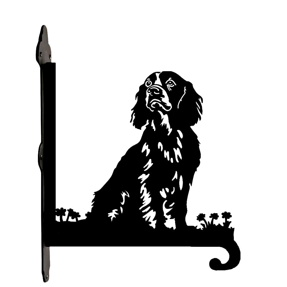 Springer Spaniel Inglês - Suporte de Planta em Metal