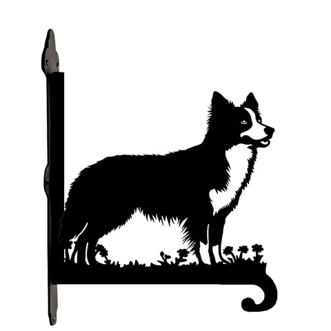 Border Collie II - Suporte de Planta em Metal