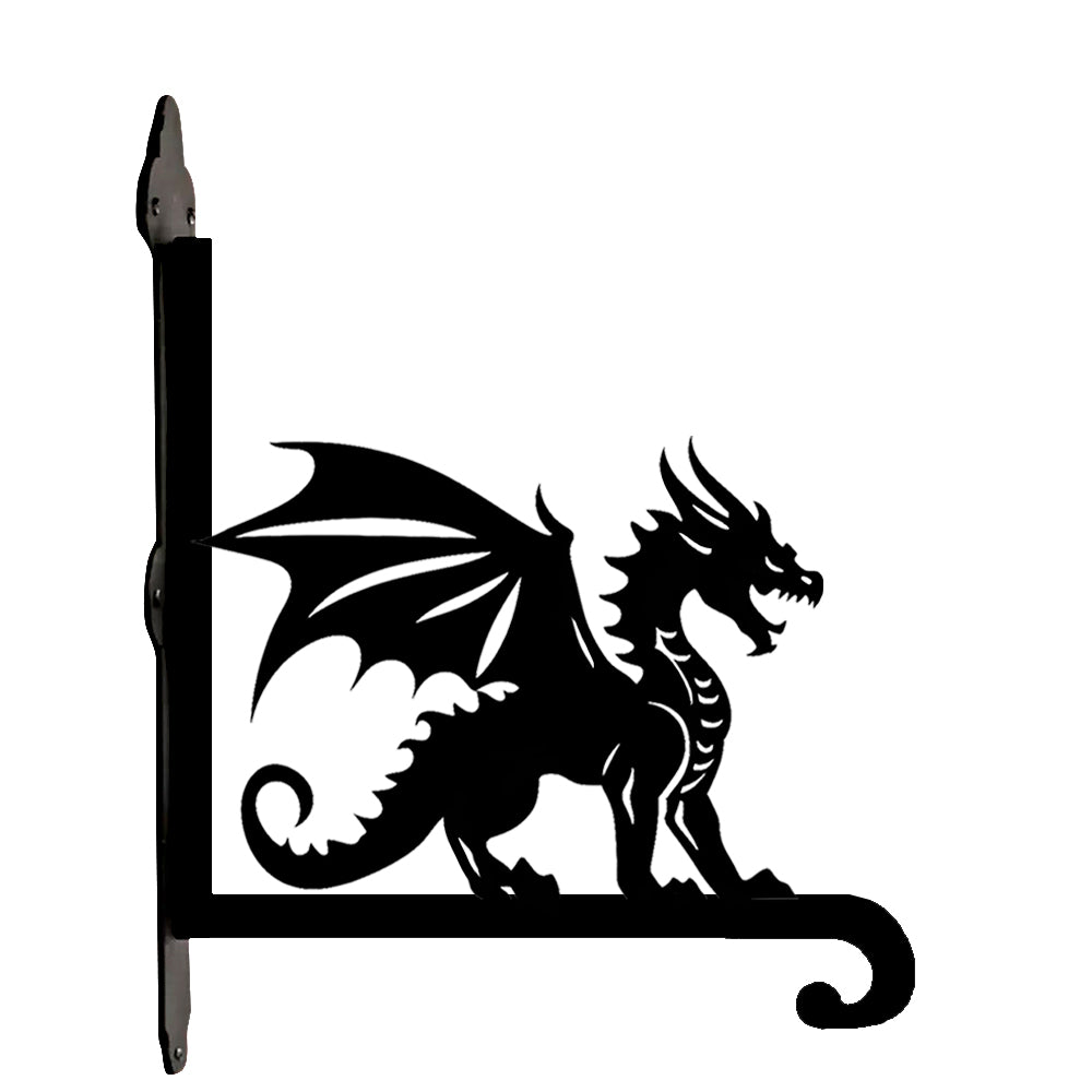 Dragão Galês - Suporte de Planta em Metal