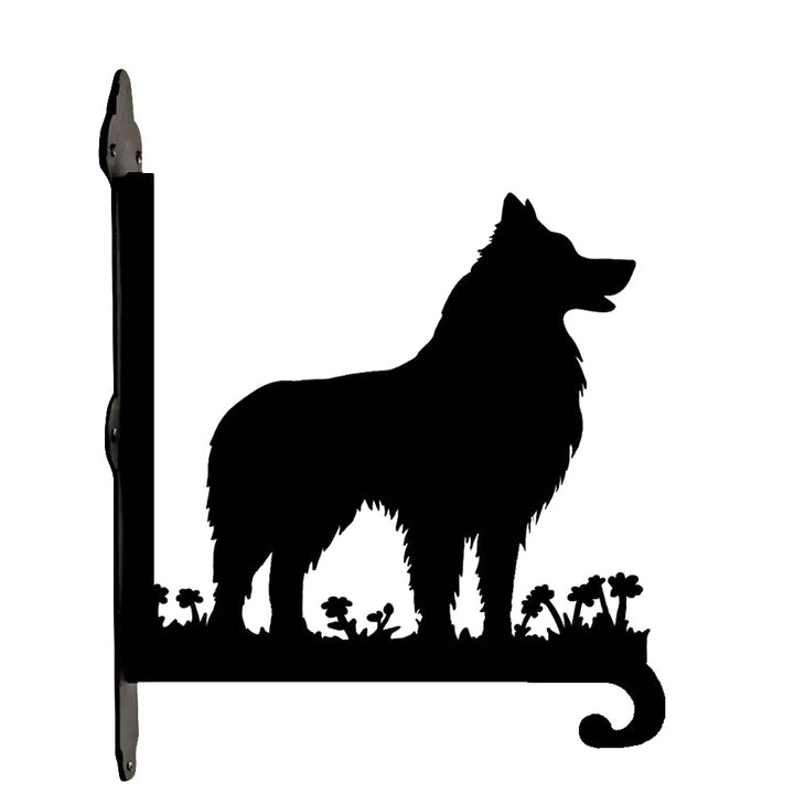 Border Collie III  - Suporte de Planta em Metal