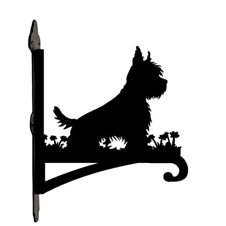 Terrier Escocês  - Suporte de Planta em Metal
