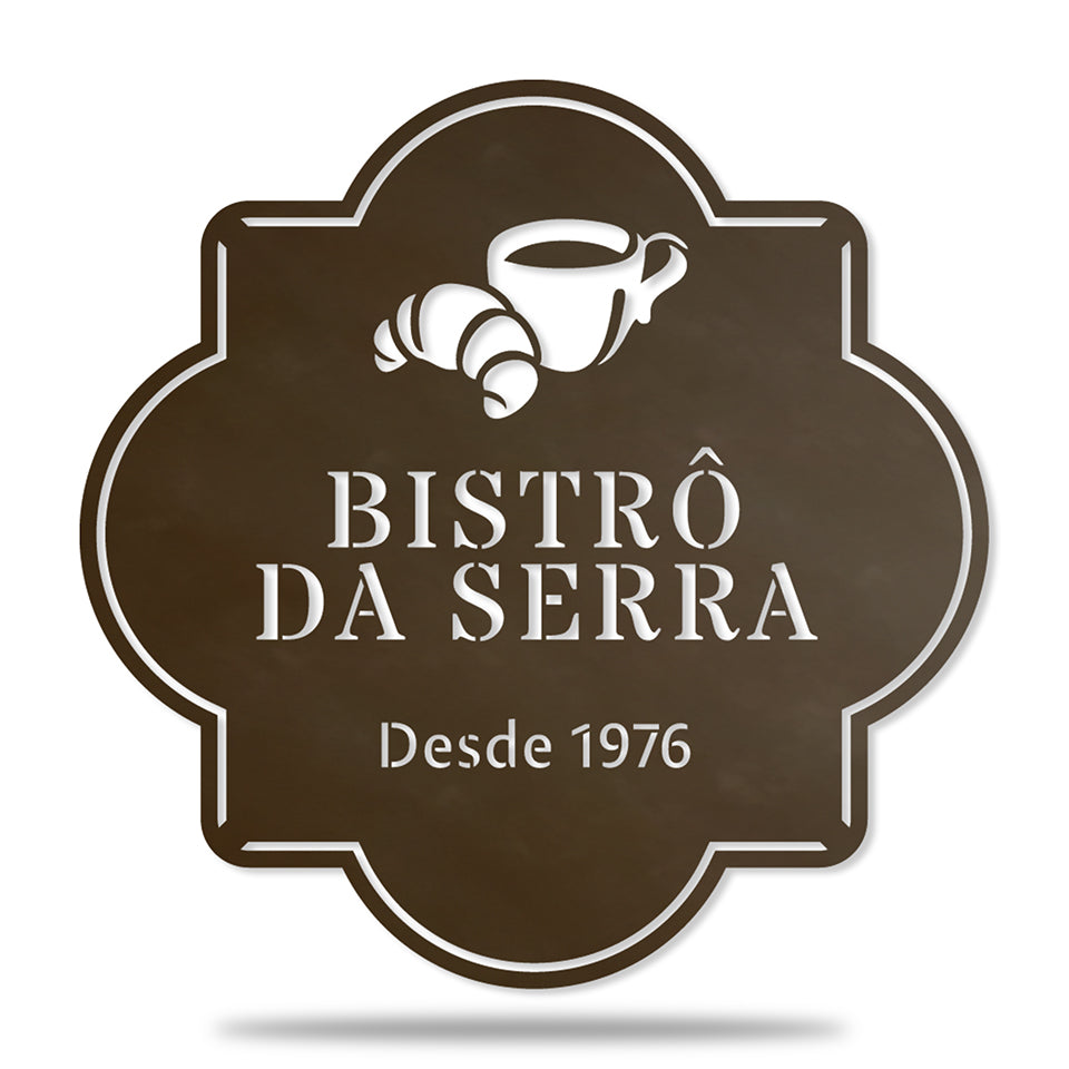 Placa Café Clássica