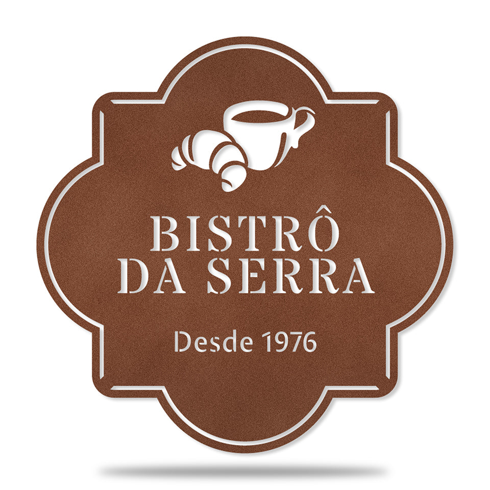 Placa Café Clássica