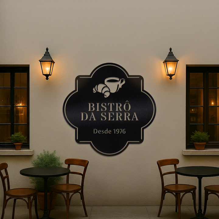 Placa Café Clássica