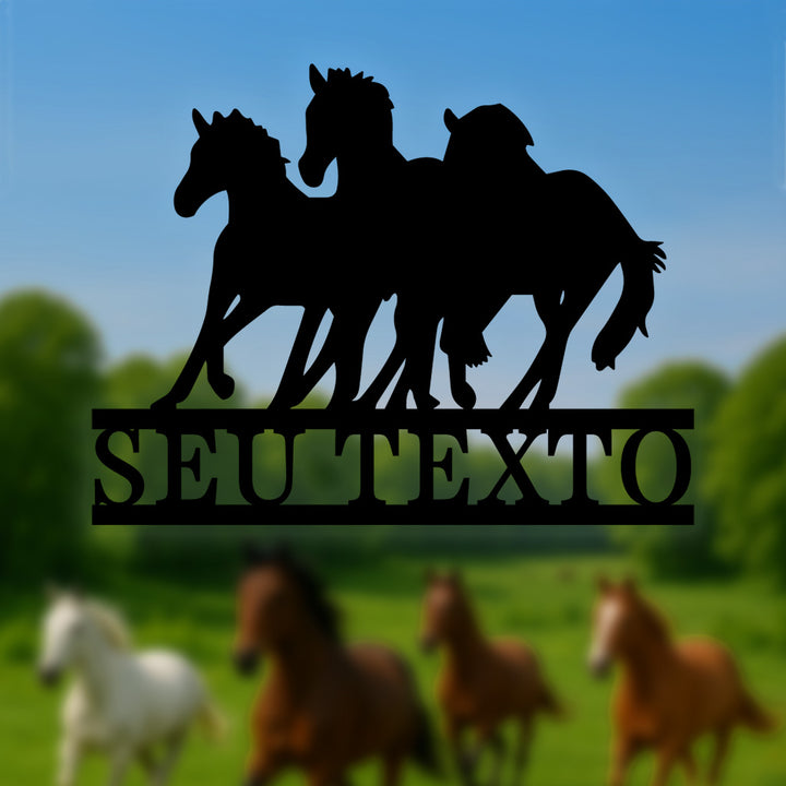 Cavalos Correndo