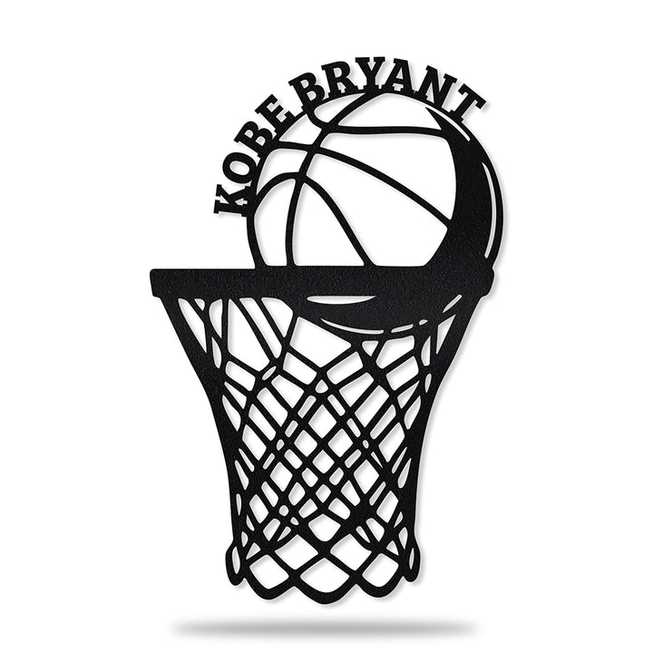 Placa Cesta de Basquete em metal, personalizada sob medida