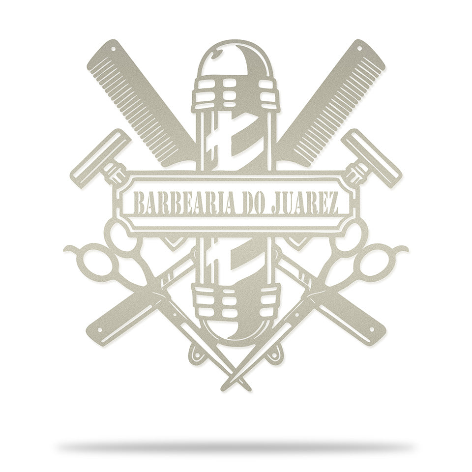 Placa Vintage Barbearia