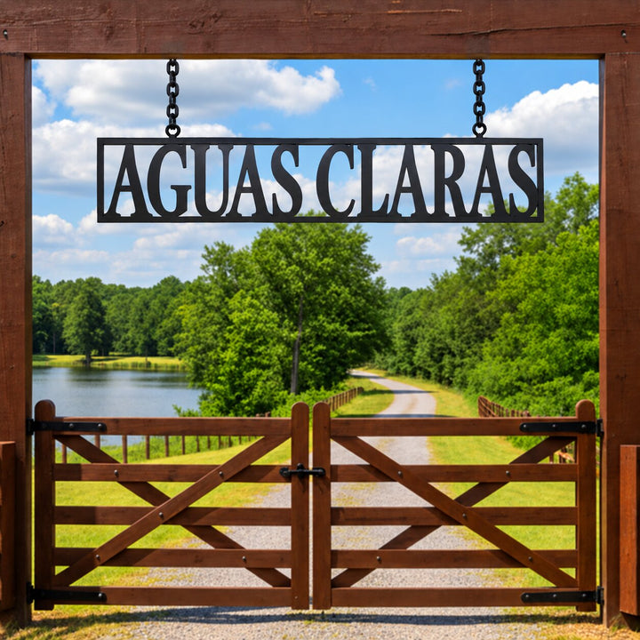Placa Clássica Entrada