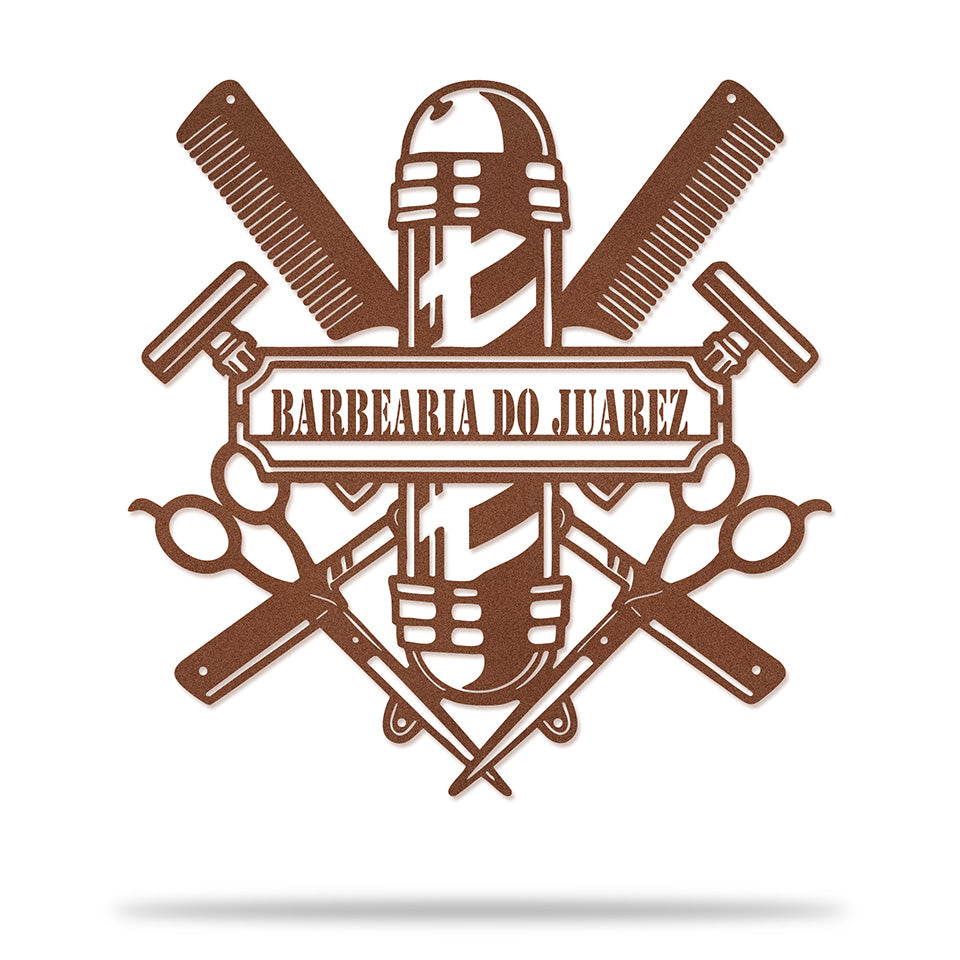 Placa Vintage Barbearia