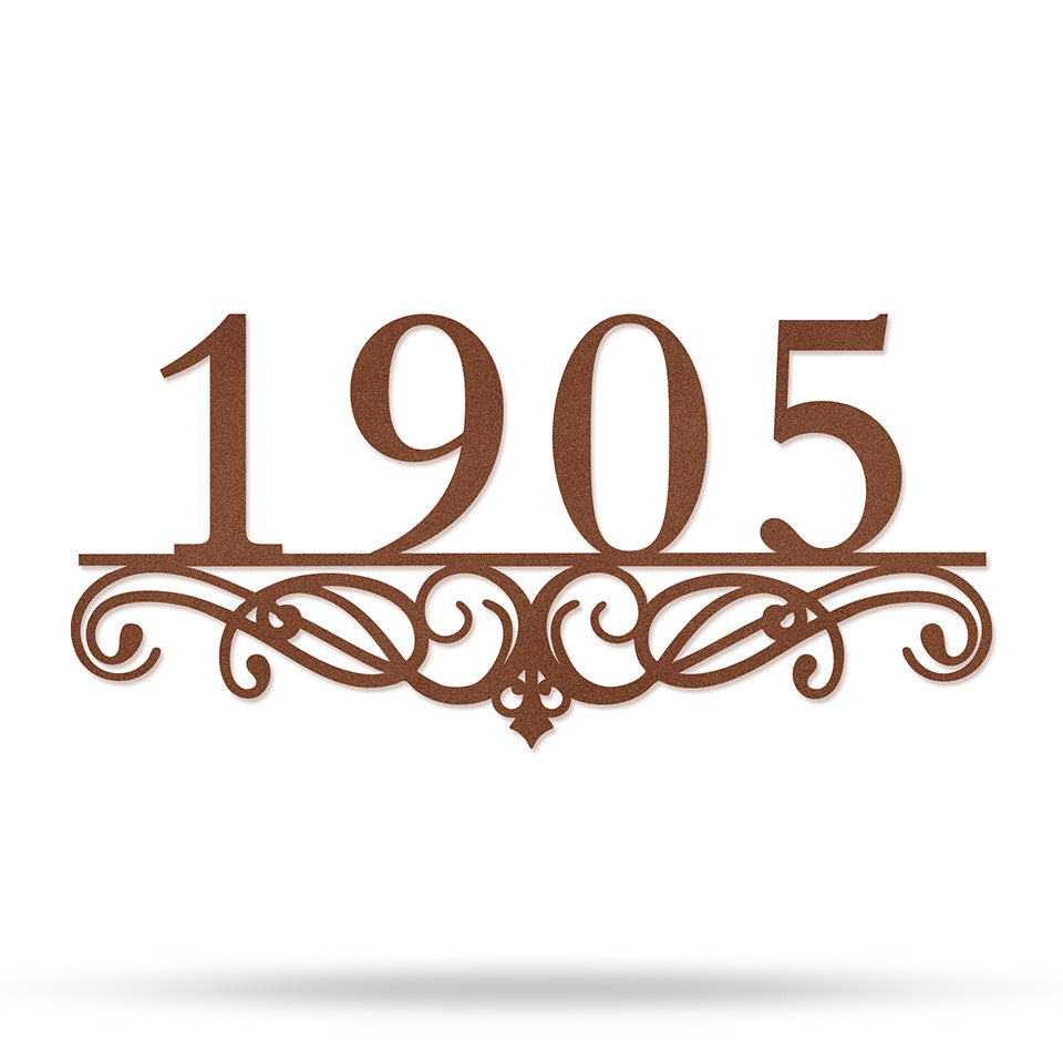 Número com Arabesco