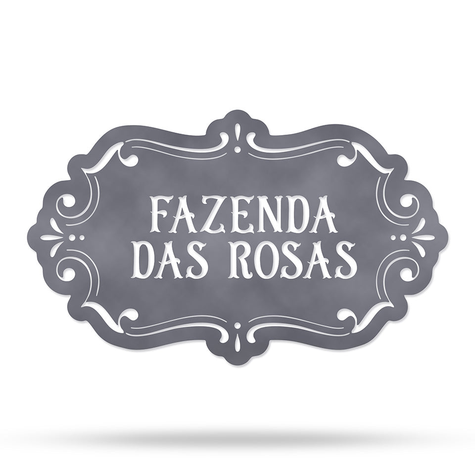 Placa Moldura Vistosa