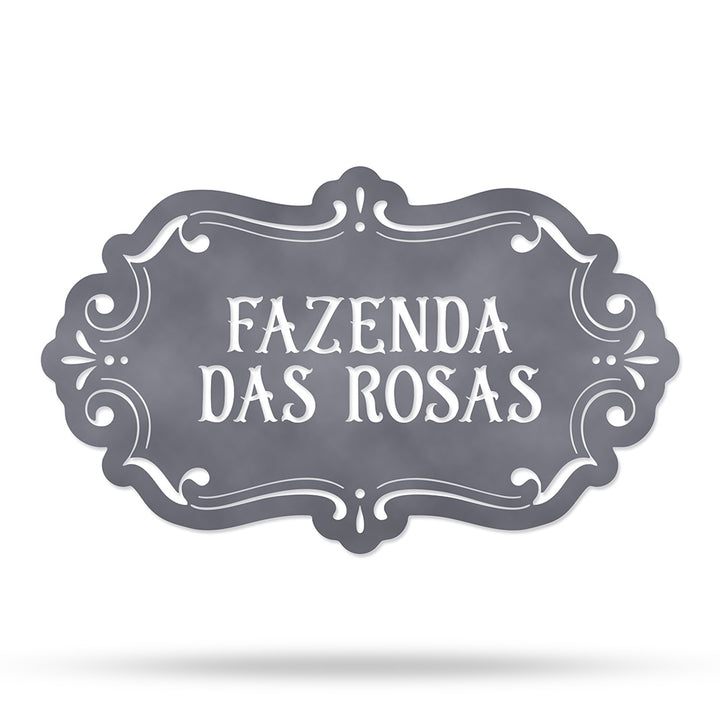 Placa Moldura Vistosa