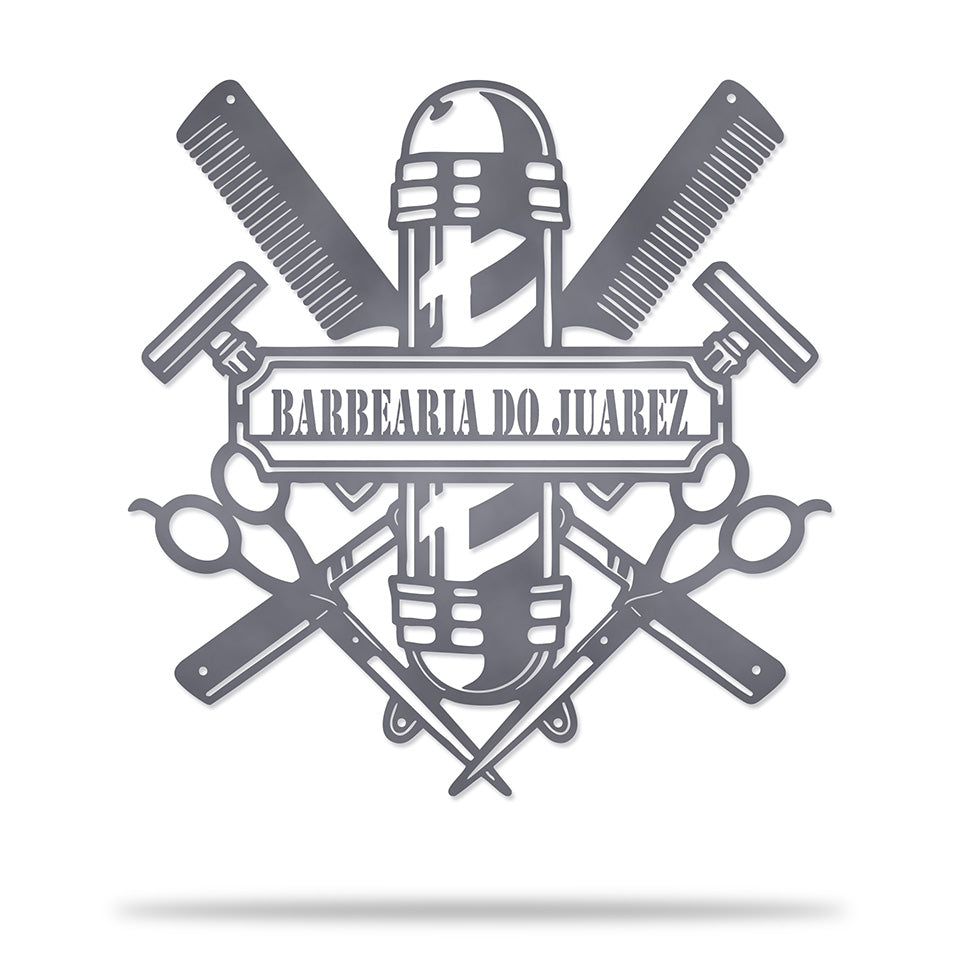 Placa Vintage Barbearia