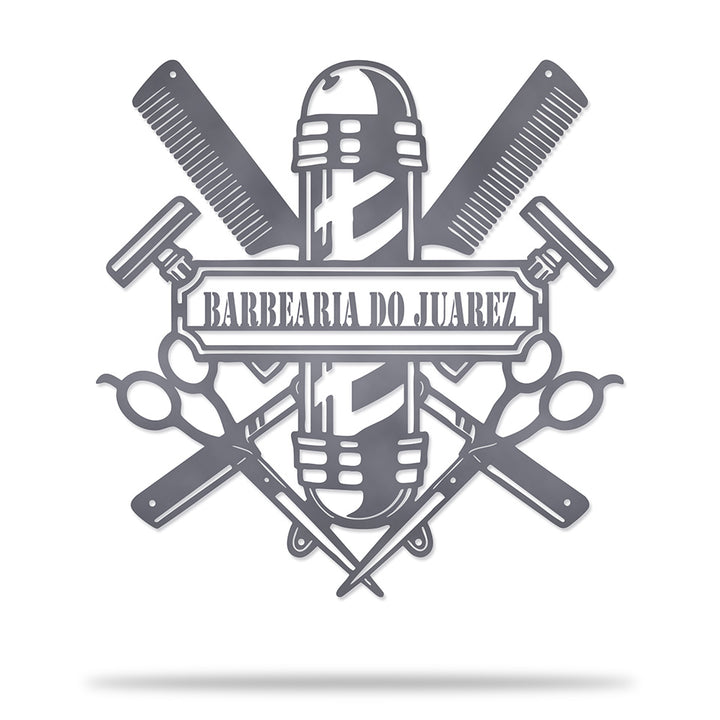 Placa Vintage Barbearia