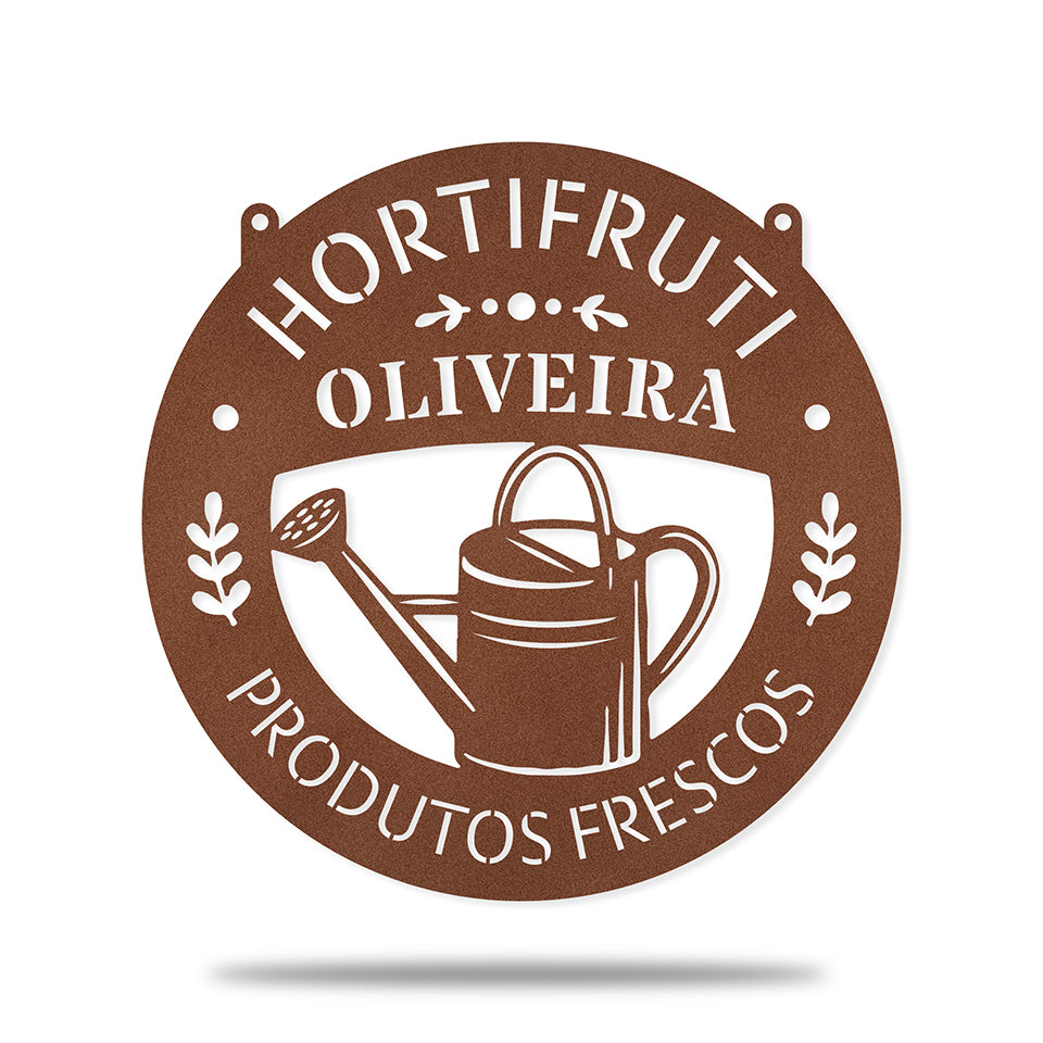 Placa Jardim Regador