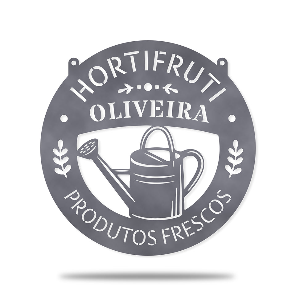 Placa Jardim Regador