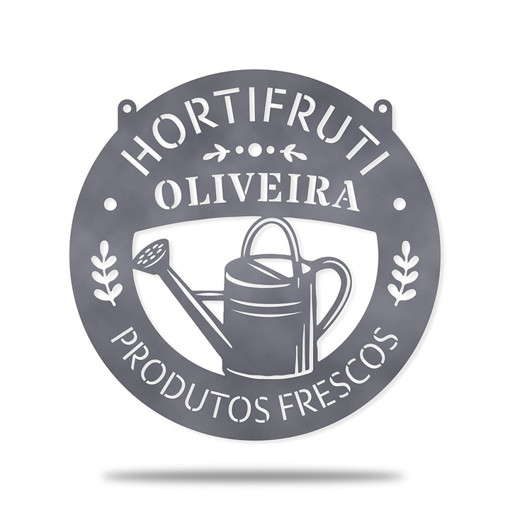 Placa Jardim Regador