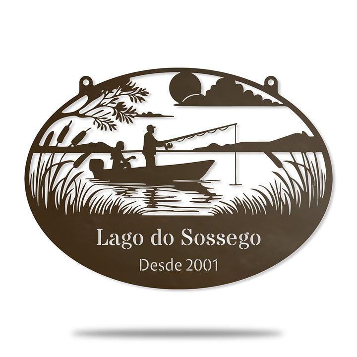 Placa Lago do Sossego