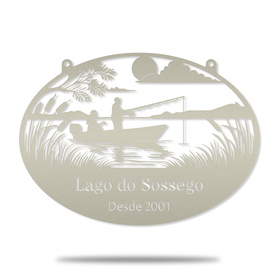 Placa Lago do Sossego