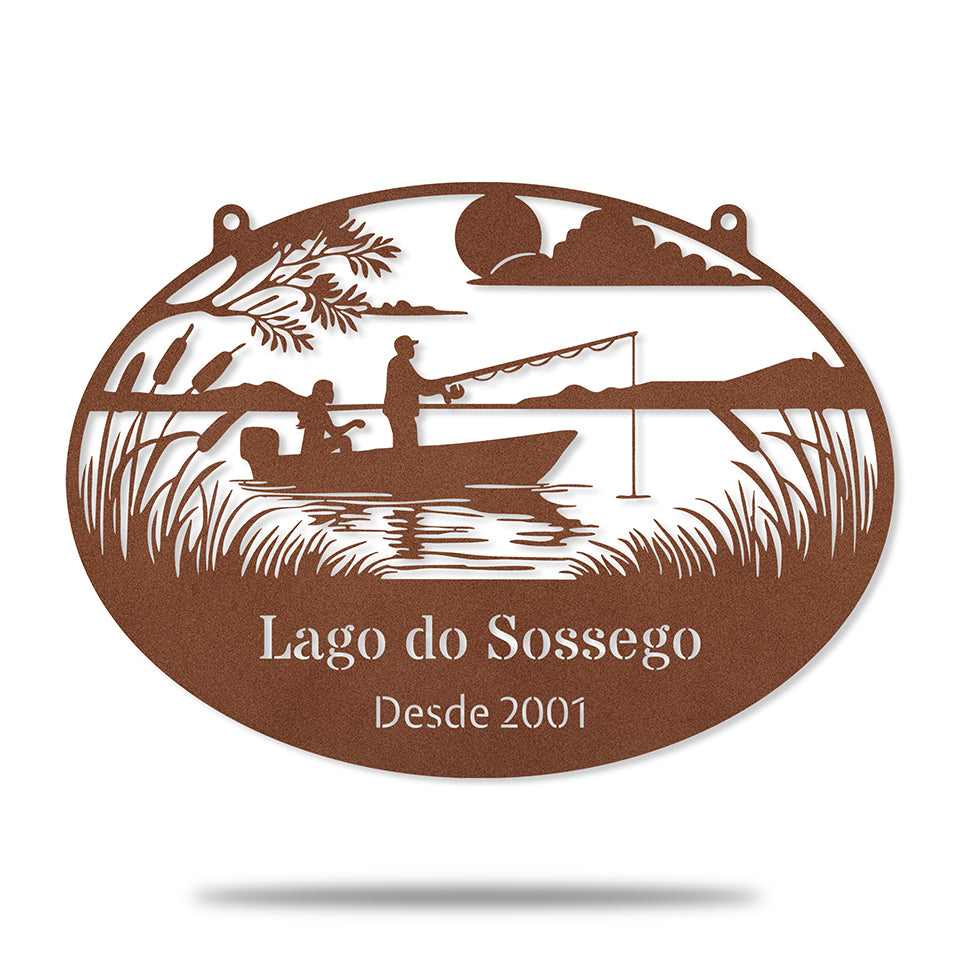 Placa Lago do Sossego
