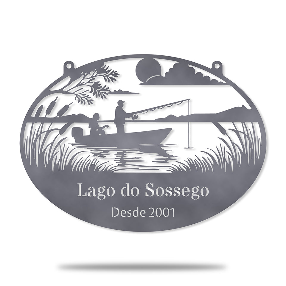 Placa Lago do Sossego