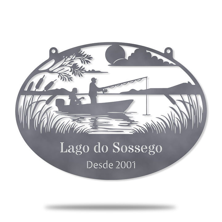 Placa Lago do Sossego
