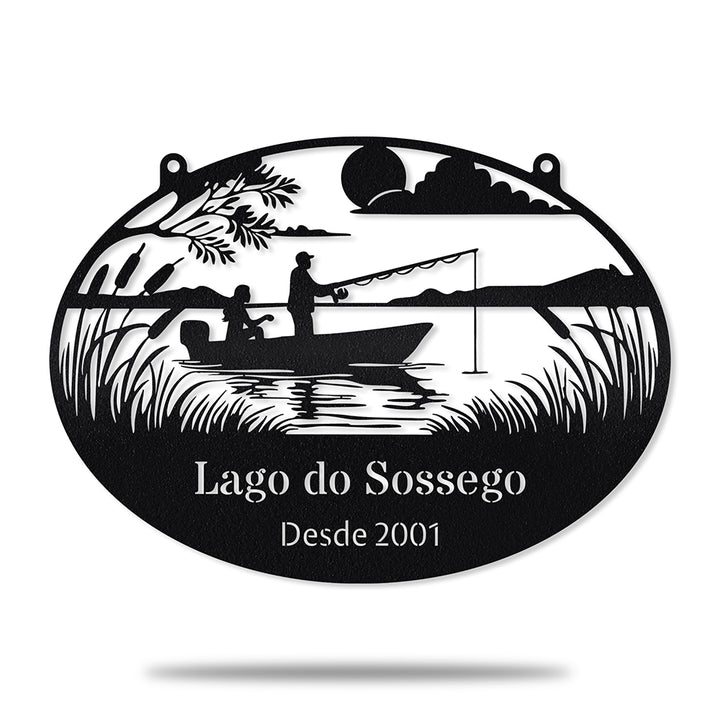 Placa Lago do Sossego