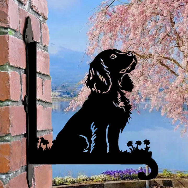 Cocker Spaniel - Suporte de Planta em Metal