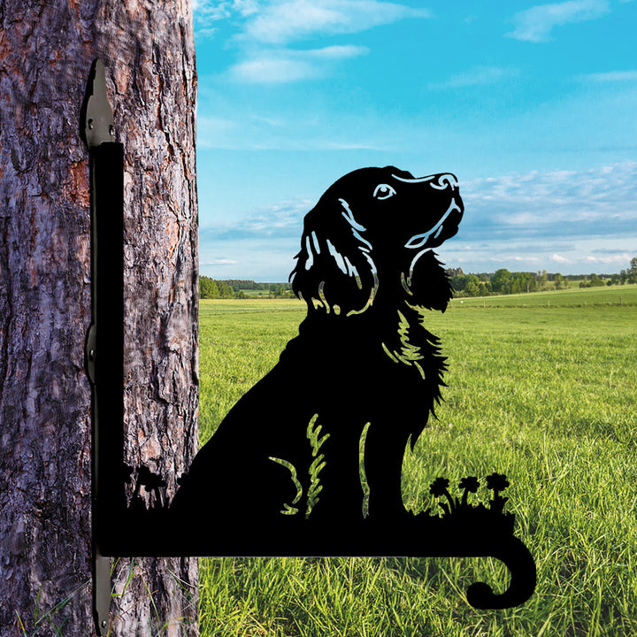 Cocker Spaniel - Suporte de Planta em Metal
