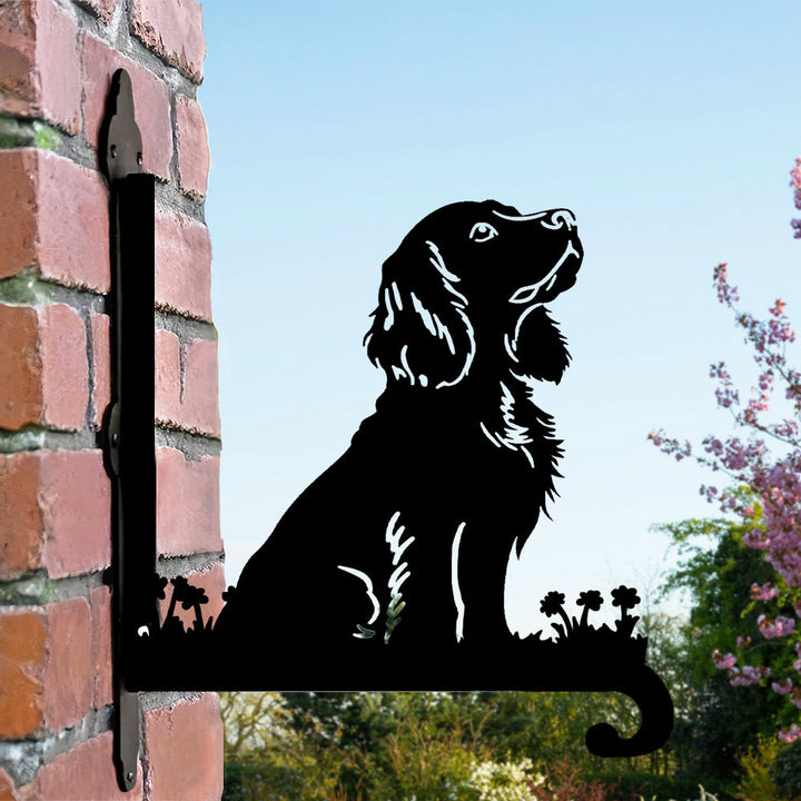 Cocker Spaniel - Suporte de Planta em Metal
