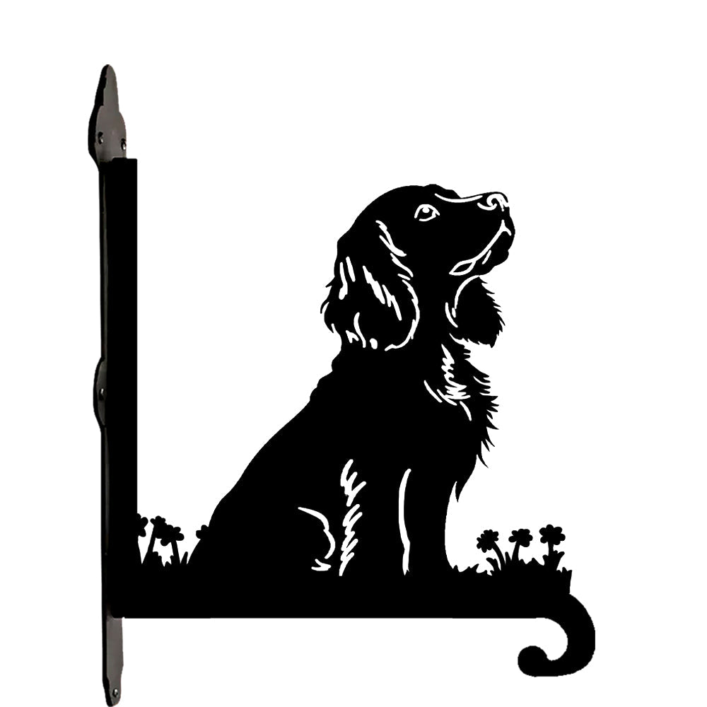 Cocker Spaniel - Suporte de Planta em Metal