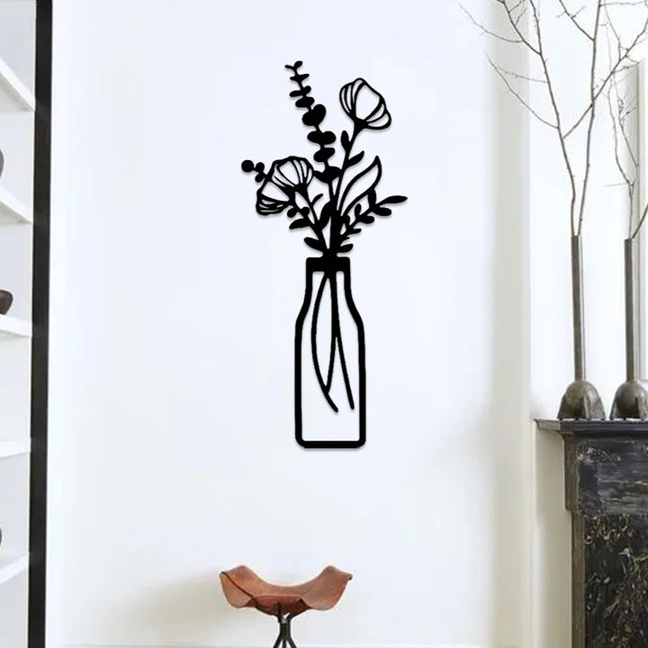 Vaso de Flores I em metal — vista em destaque do produto