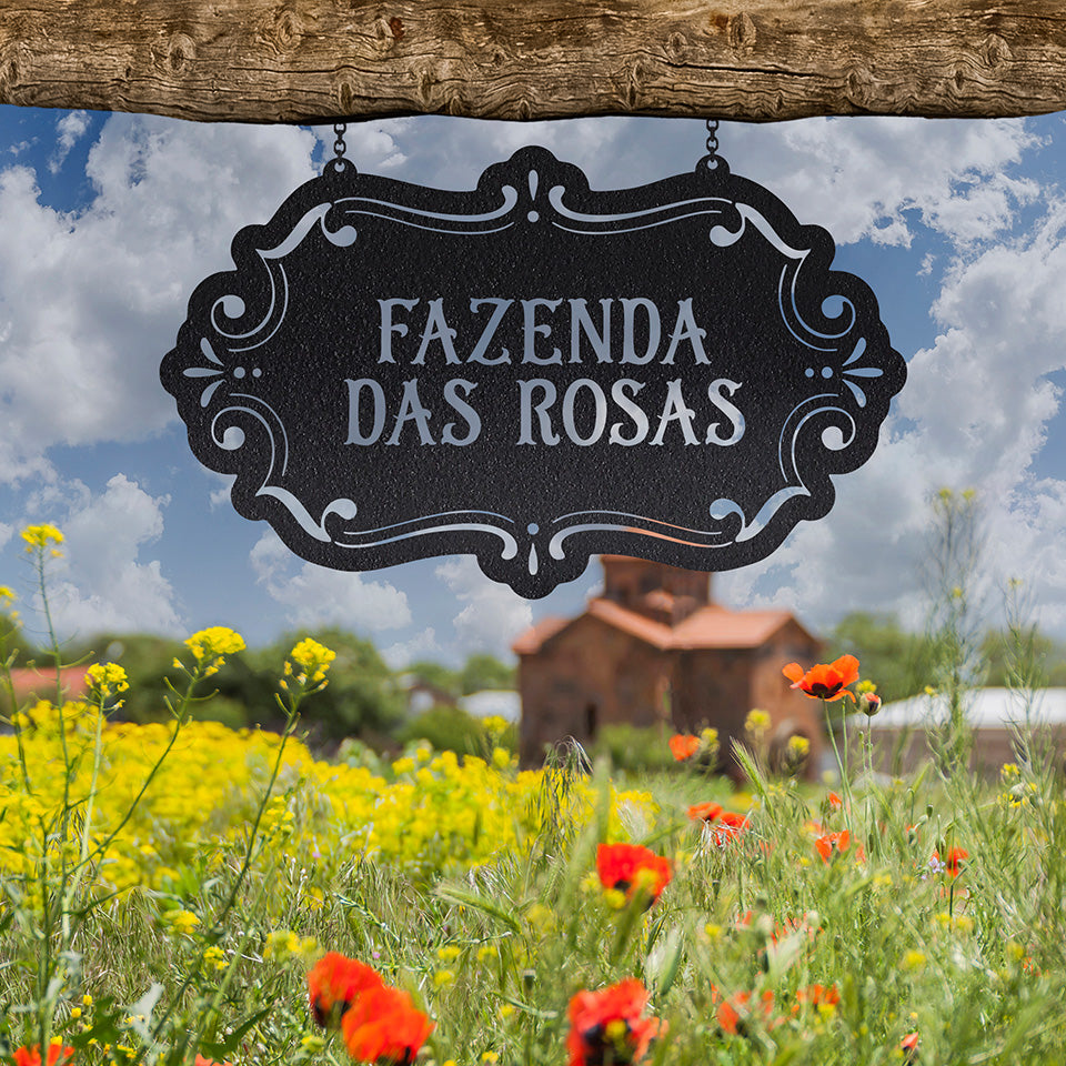 Placa Moldura Vistosa