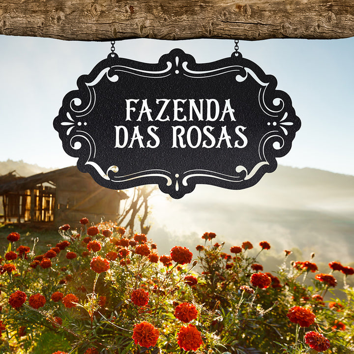 Placa Moldura Vistosa