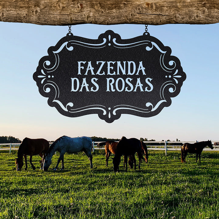 Placa Moldura Vistosa