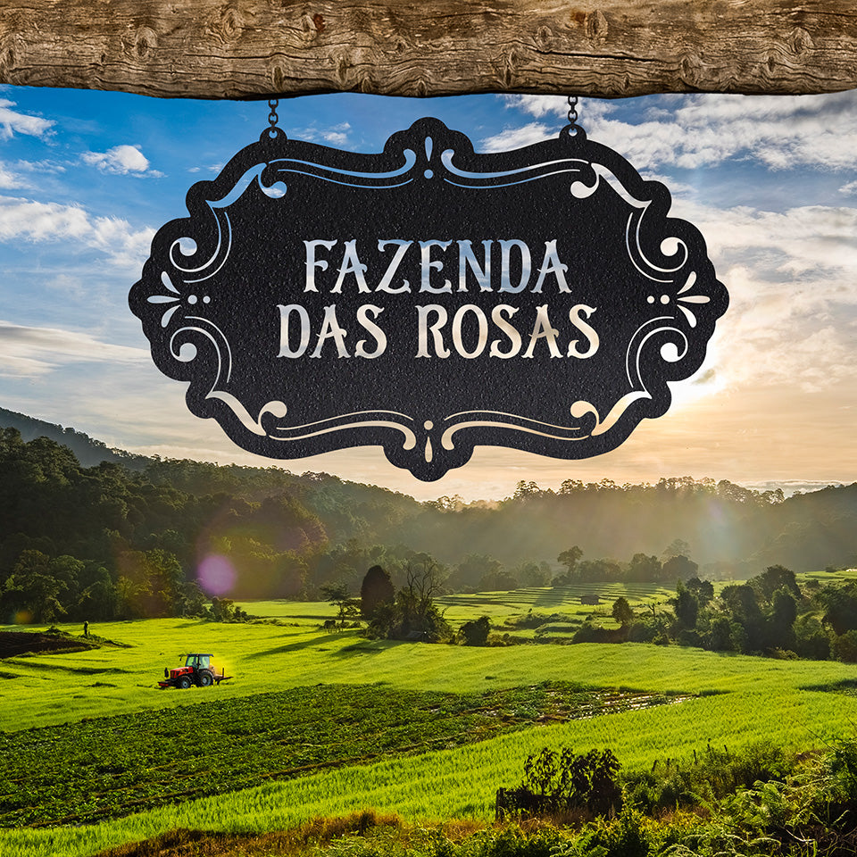 Placa Moldura Vistosa