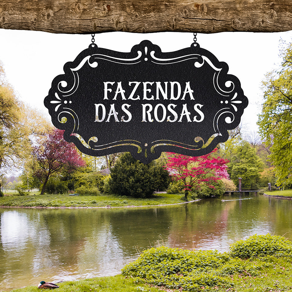 Placa Moldura Vistosa