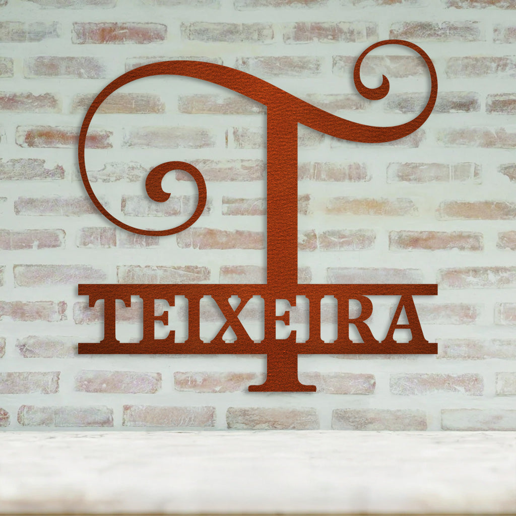 Nome da Família - Letra Incial