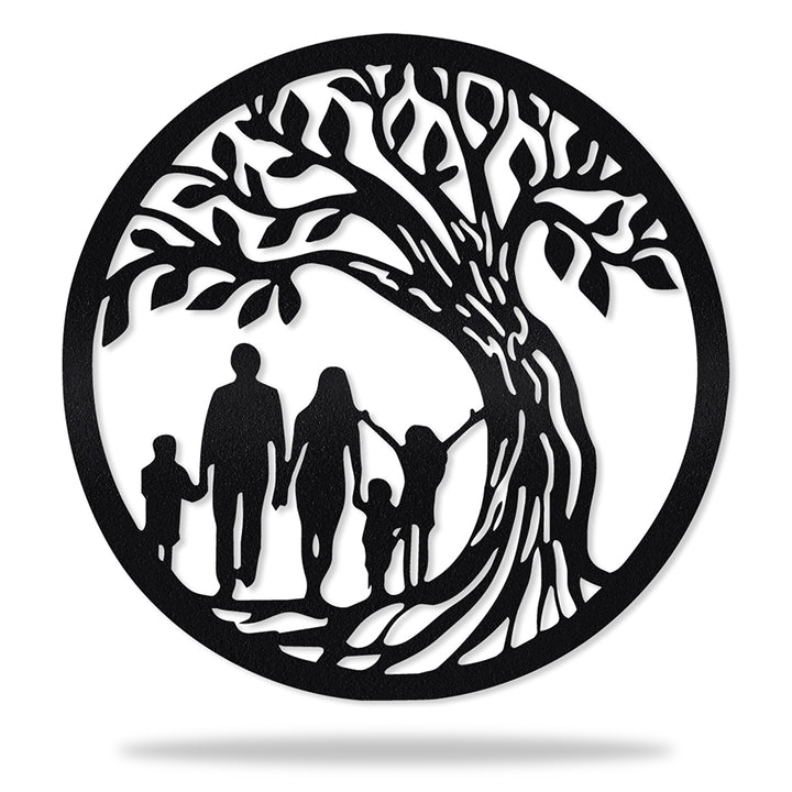 Monograma Família e Árvore em metal, personalizado sob medida
