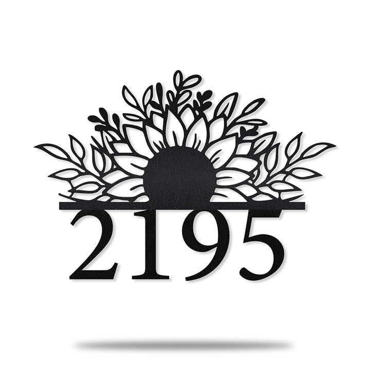 Número Residencial Florido