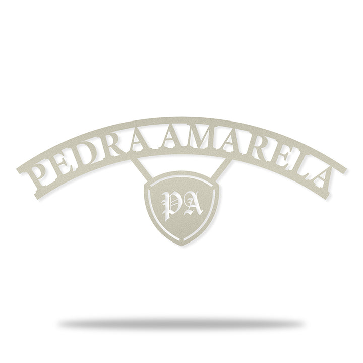 Placa de Entrada Texas