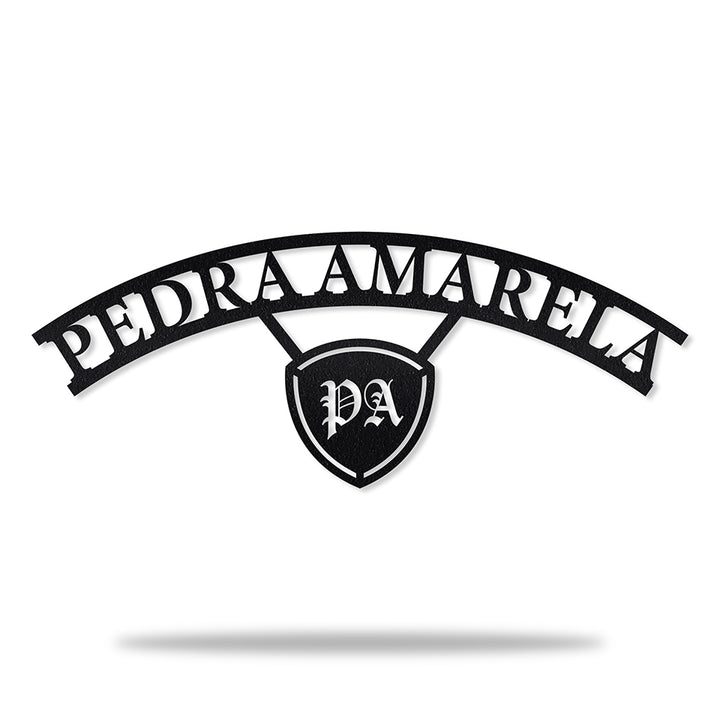 Placa de Entrada Texas