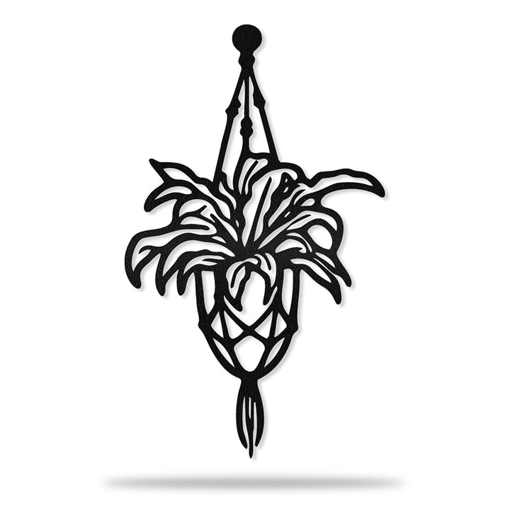 Planta Pendurada I em metal, personalizada sob medida