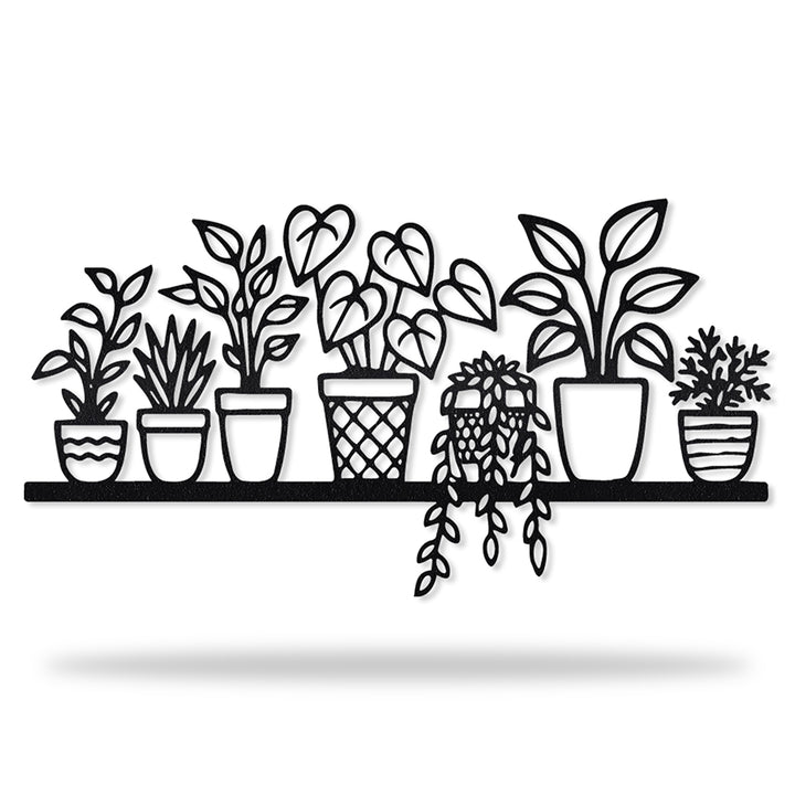 Prateleira de Plantas I em metal, personalizada sob medida