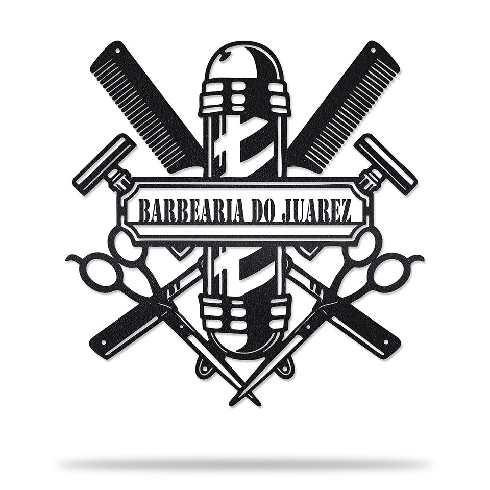 Placa Vintage Barbearia