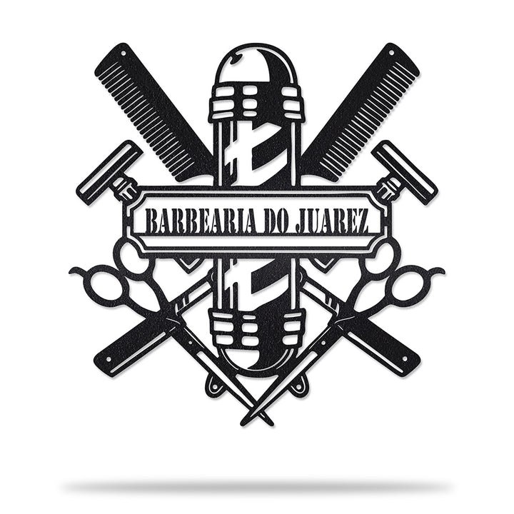 Placa Vintage Barbearia