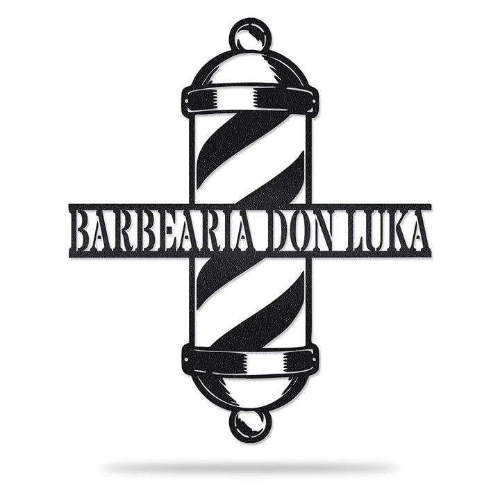 Placa Barbearia