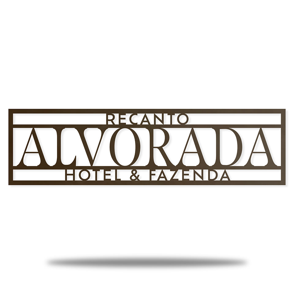 Placa Entrada Clássica 2