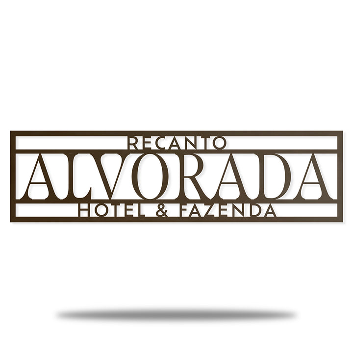 Placa Entrada Clássica 2