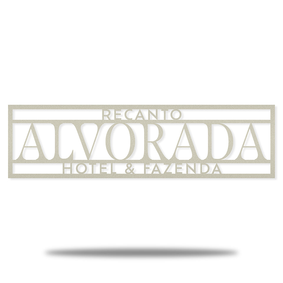 Placa Entrada Clássica 2